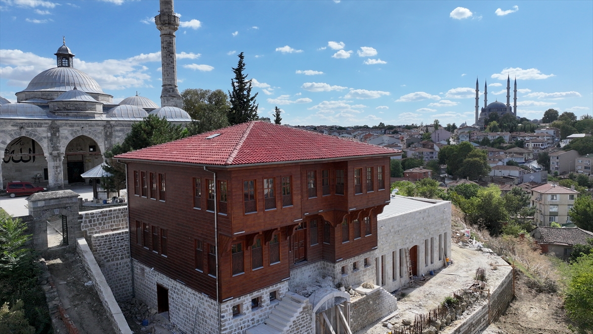 İhya edilen Edirne Mevlevihanesi ekimin ikinci haftasında hizmete açılacak