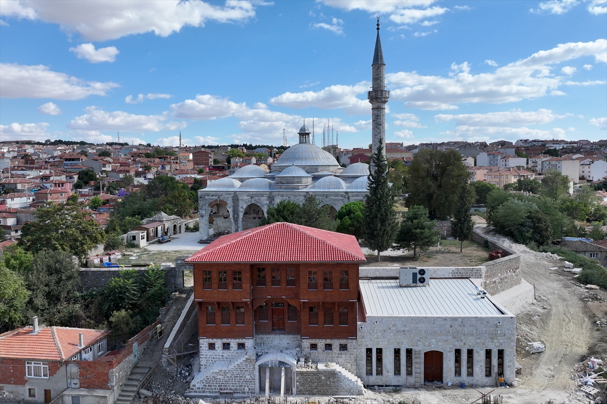 İhya edilen Edirne Mevlevihanesi ekimin ikinci haftasında hizmete açılacak