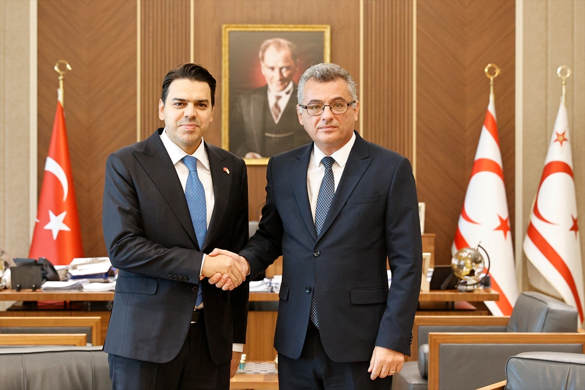 KKTC Cumhurbaşkanı Tufan Erhürman: TİKA Başkanı Eren'i kabul etti