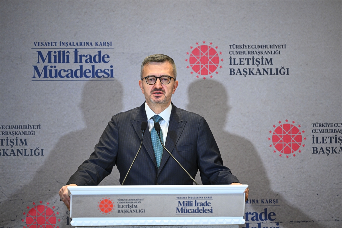 İletişim Başkanı Duran: Türkiye vesayete izin vermeyecek
