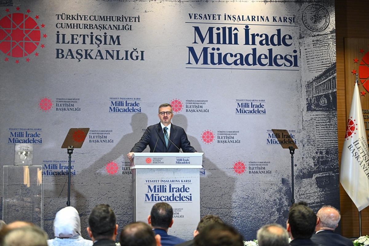 İletişim Başkanı Duran: Türkiye vesayete izin vermeyecek