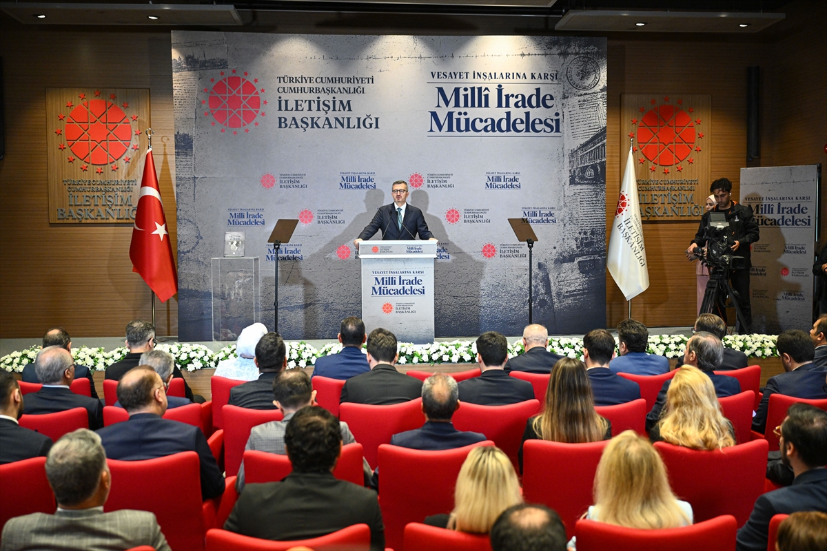 İletişim Başkanı Duran: Türkiye vesayete izin vermeyecek