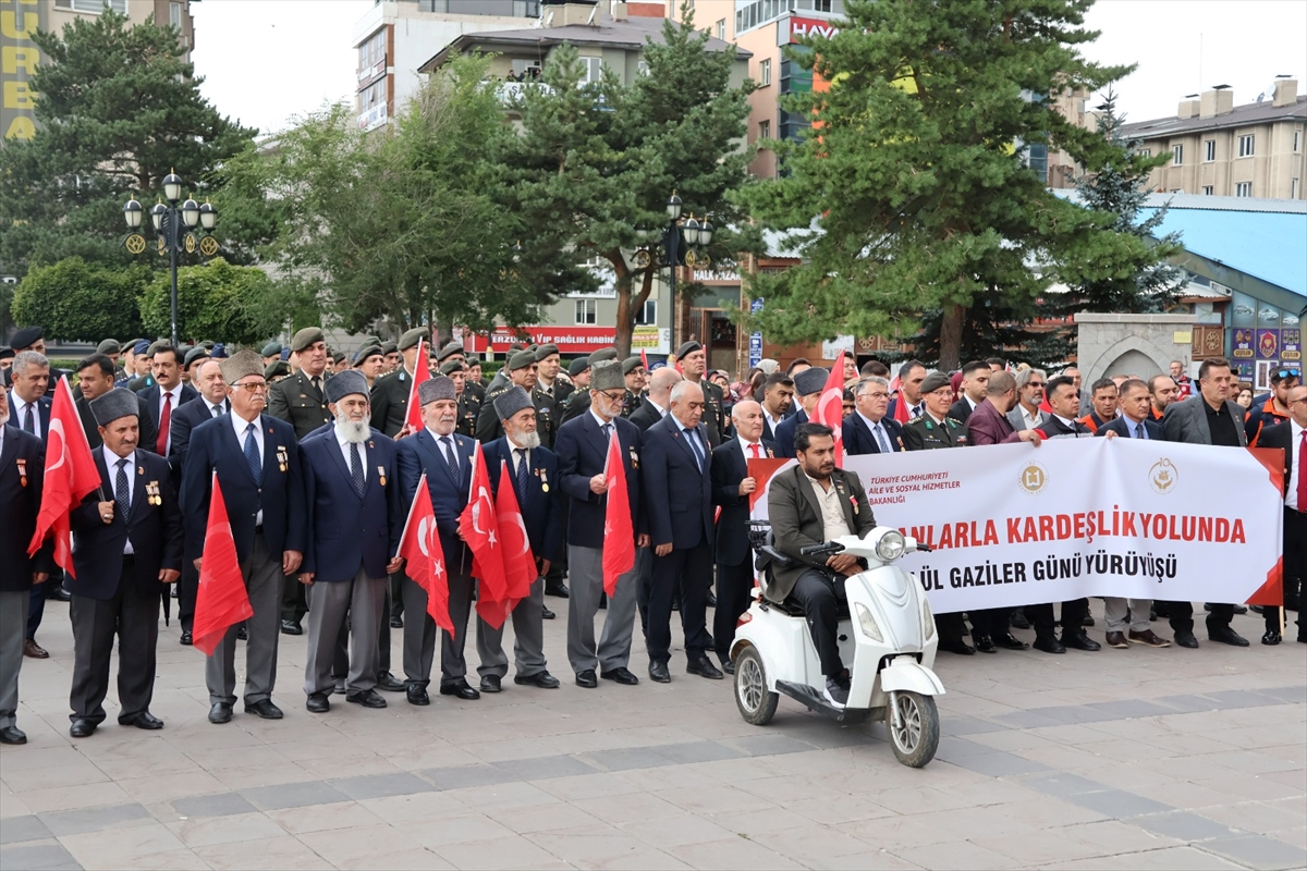 Erzurum ve Ardahan'da Gaziler Günü: Kortej yürüyüşleri düzenlendi
