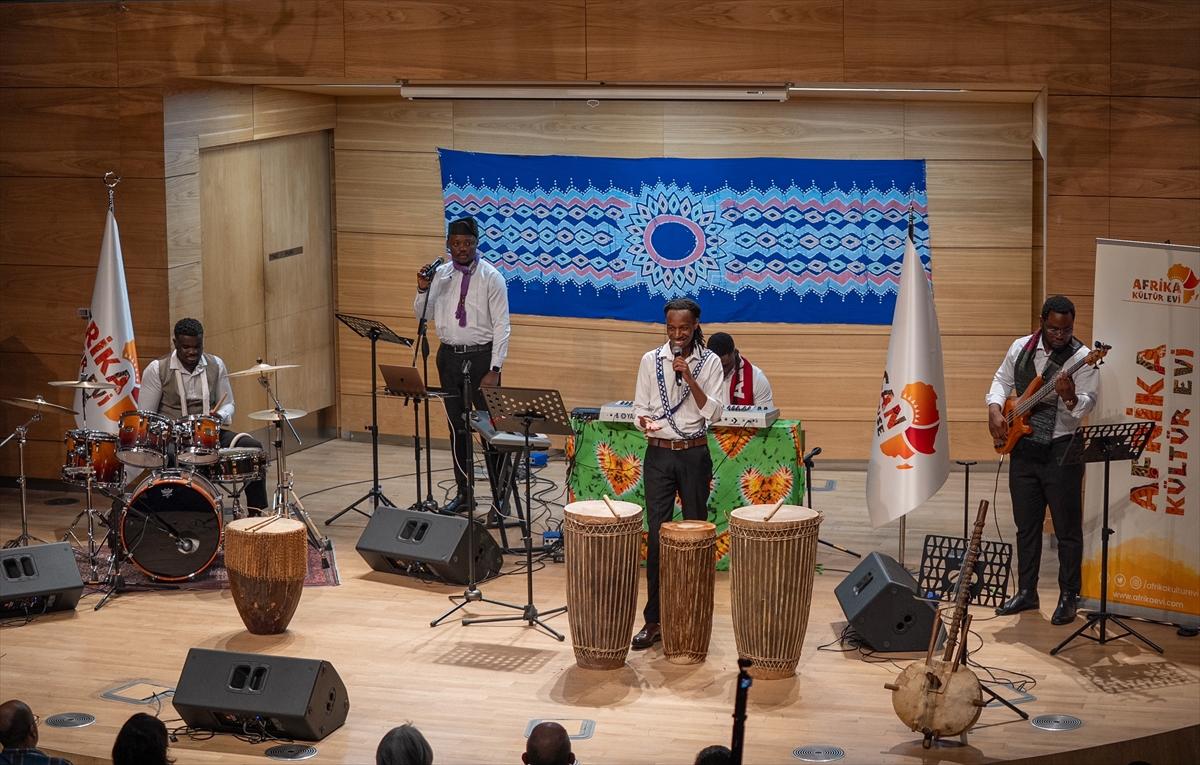 Ankara "Afrika'nın ritmi, dünyanın sesi" konserine ev sahipliği yaptı