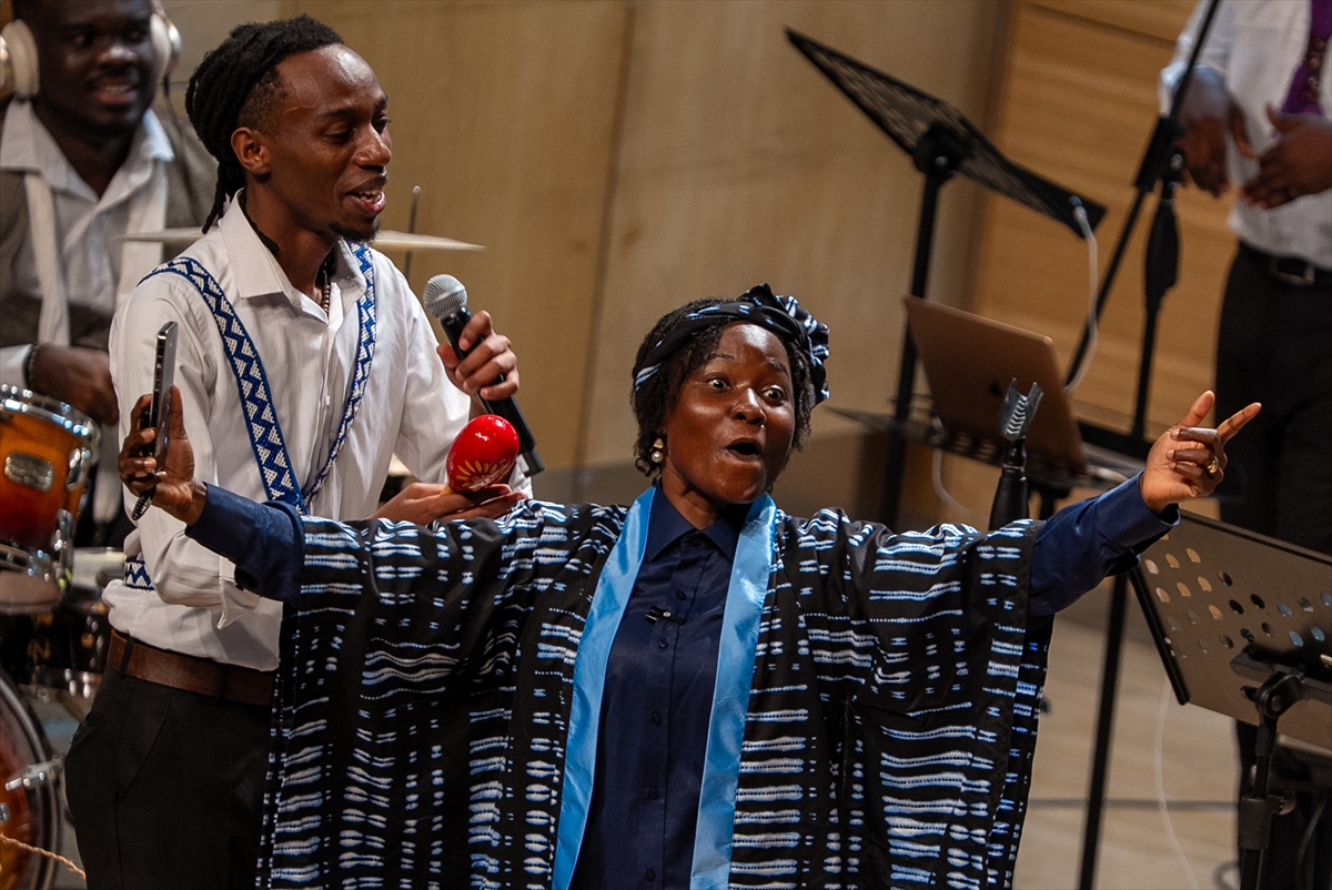 Ankara "Afrika'nın ritmi, dünyanın sesi" konserine ev sahipliği yaptı