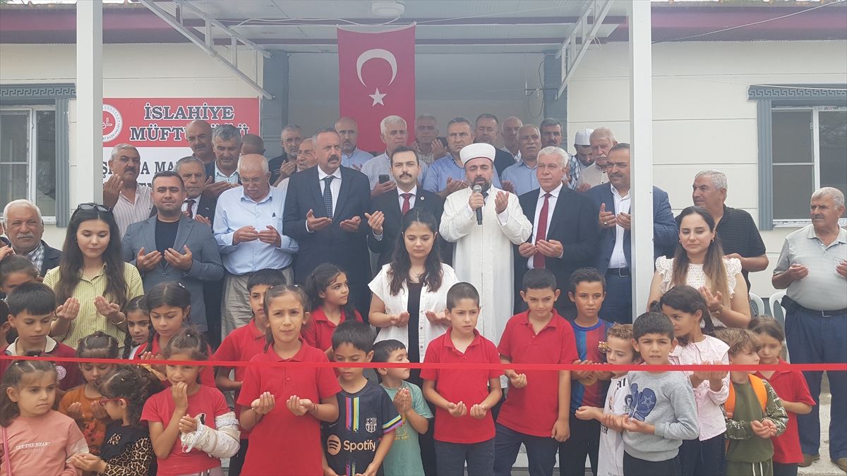 İslahiye'de 6 Şubat depremi sonrası 31. cami açıldı