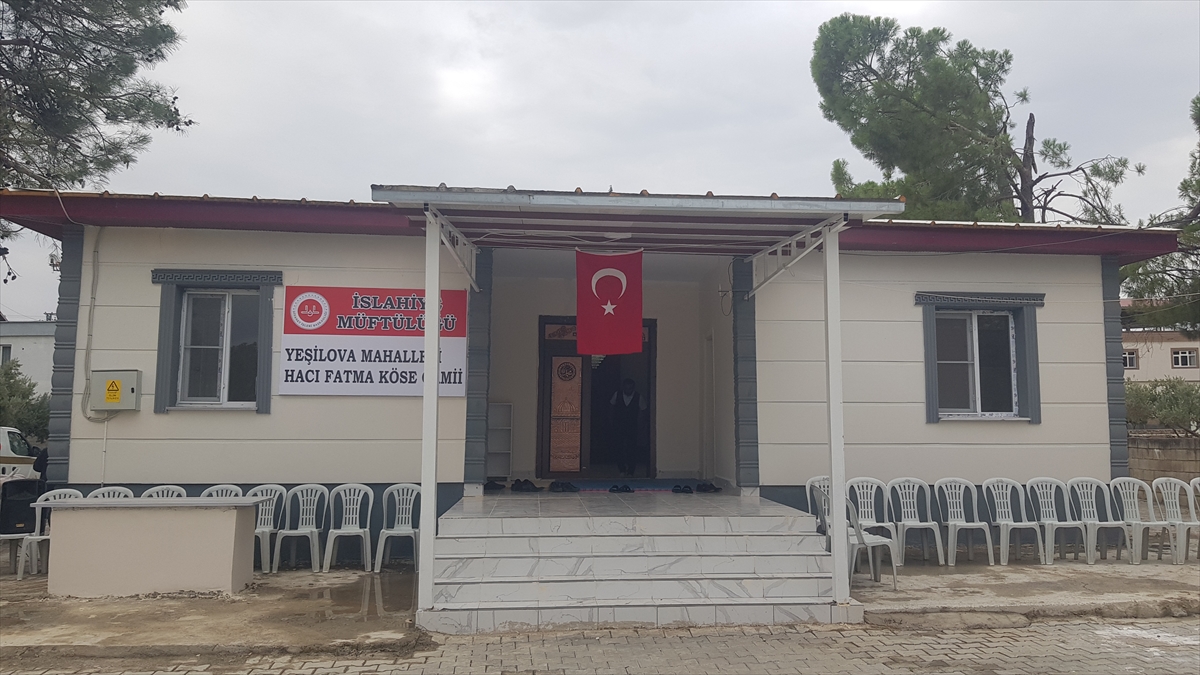 İslahiye'de 6 Şubat depremi sonrası 31. cami açıldı