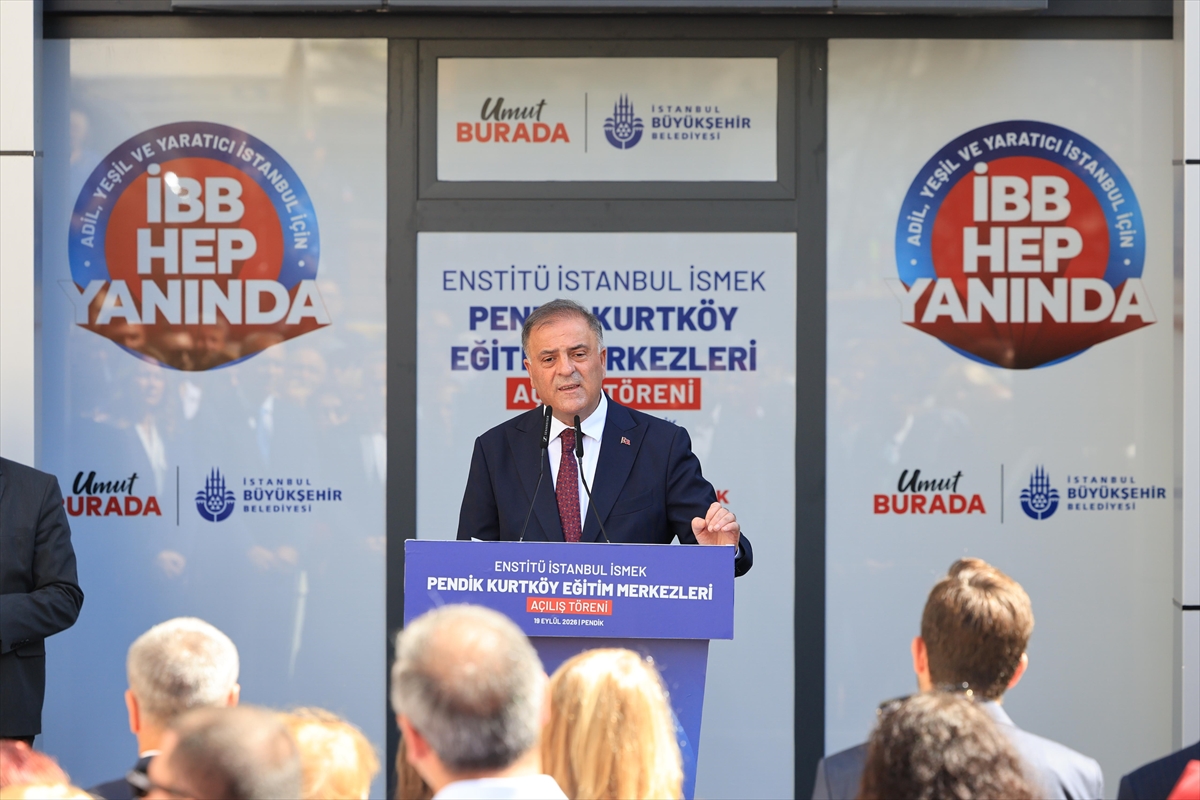Enstitü İstanbul İSMEK Pendik Kurtköy Merkezi açıldı