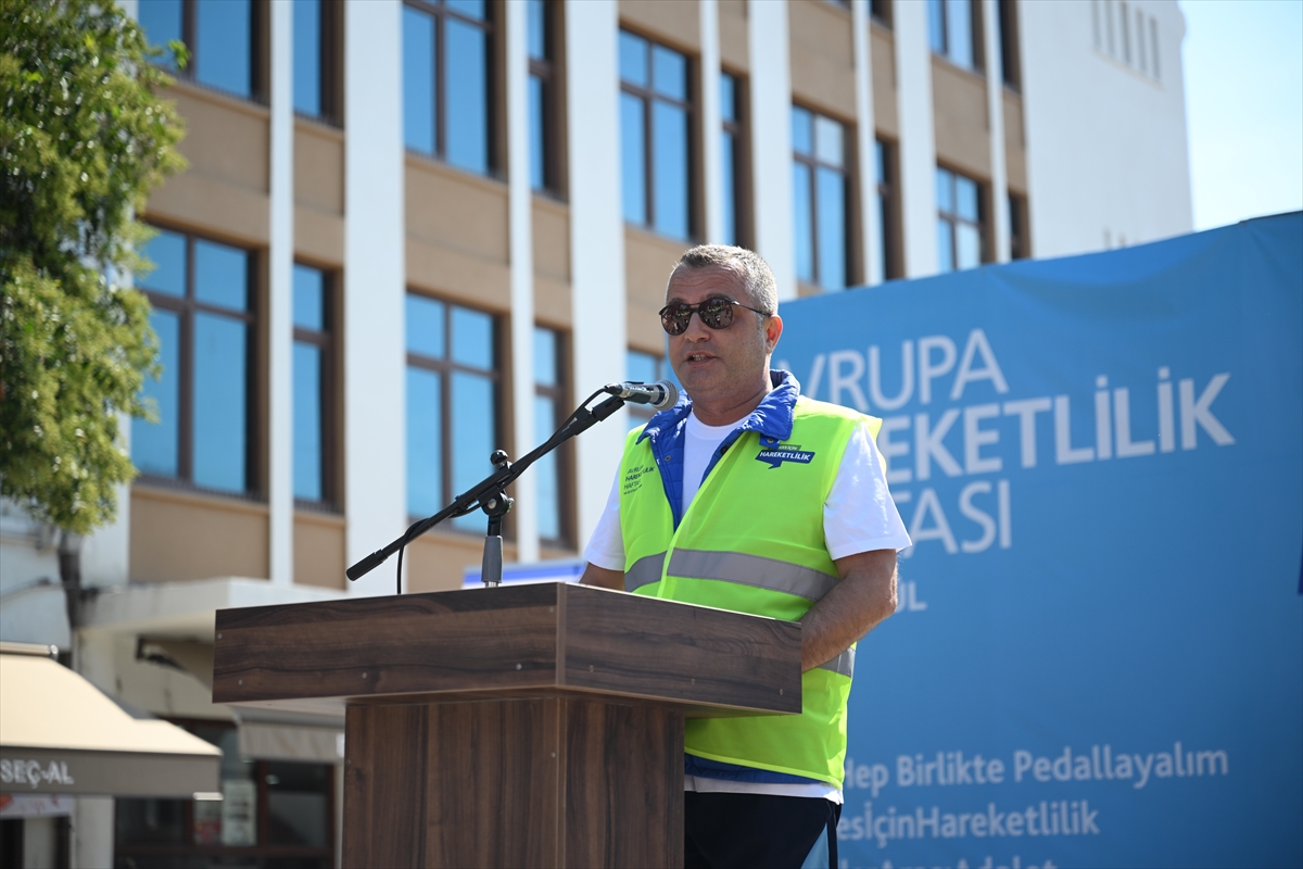 Edirne'de Avrupa Hareketlilik Haftası: Bisiklet turu düzenlendi