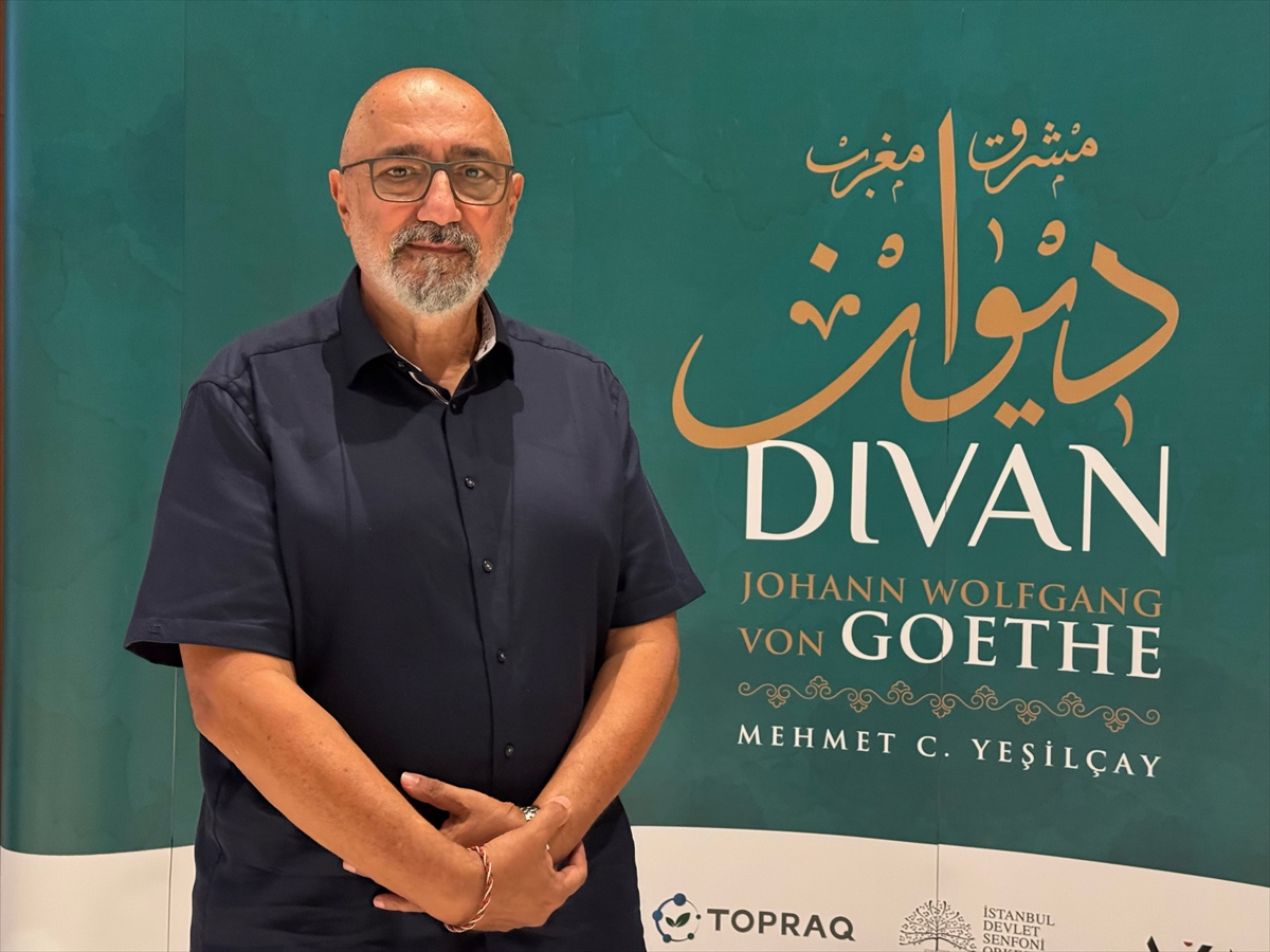 Mehmet C. Yeşilçay: Goethe'nin Divanı AKM'de müzikseverlerle buluştu