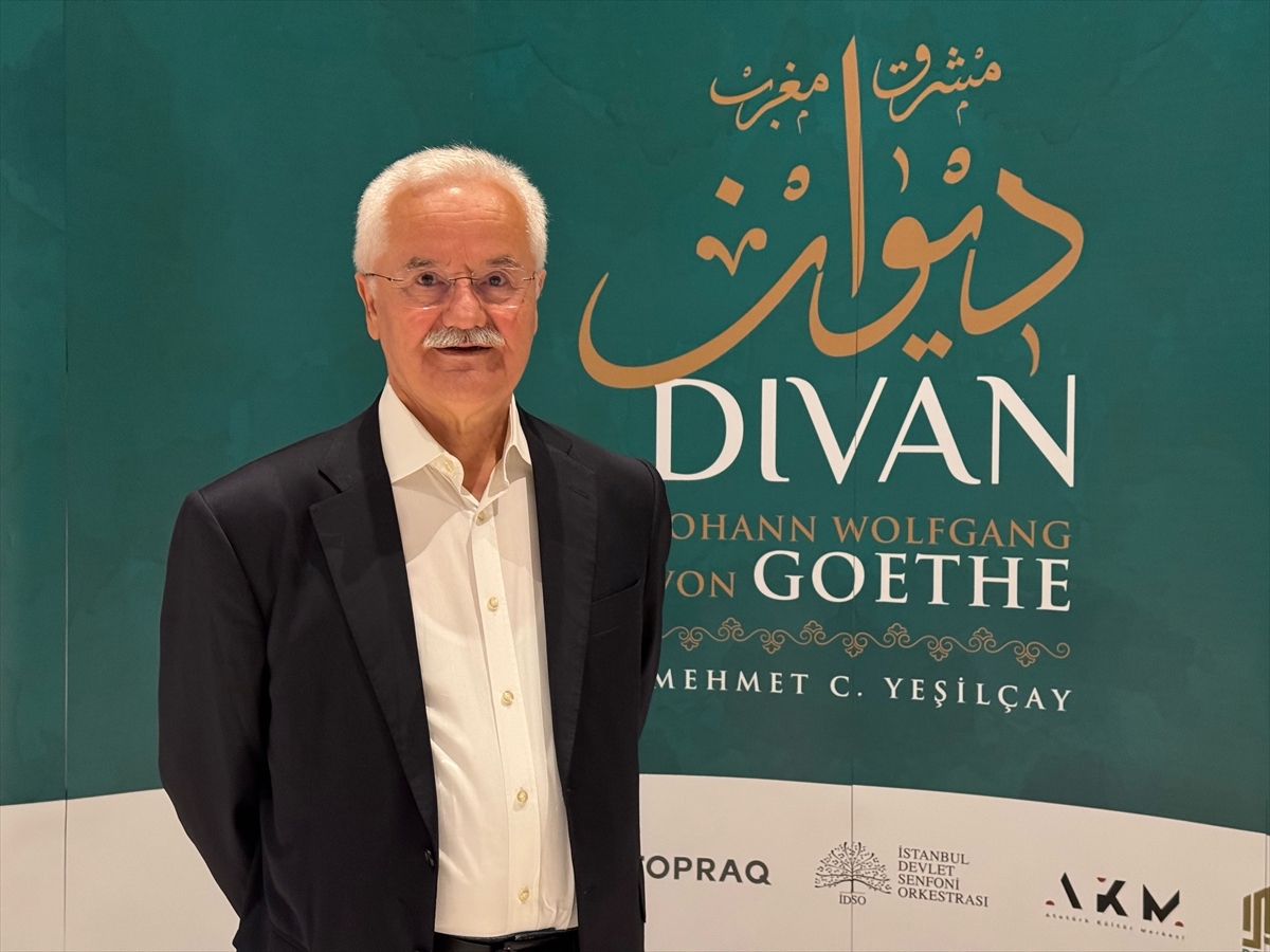 Mehmet C. Yeşilçay: Goethe'nin Divanı AKM'de müzikseverlerle buluştu