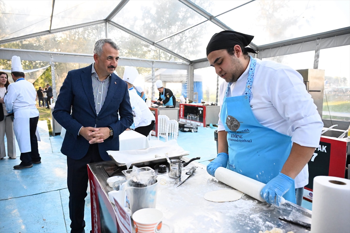 Vali Yunus Sezer: Gastro Edirne'ye 120 bin kişi katıldı