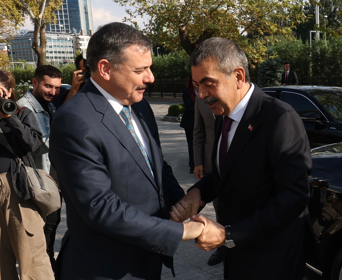 Milli Eğitim Bakanı Tekin "Okul Güvenliği" toplantısında konuştu: