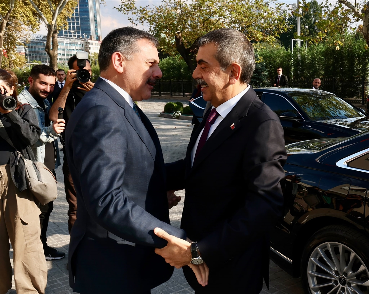 Milli Eğitim Bakanı Tekin "Okul Güvenliği" toplantısında konuştu: