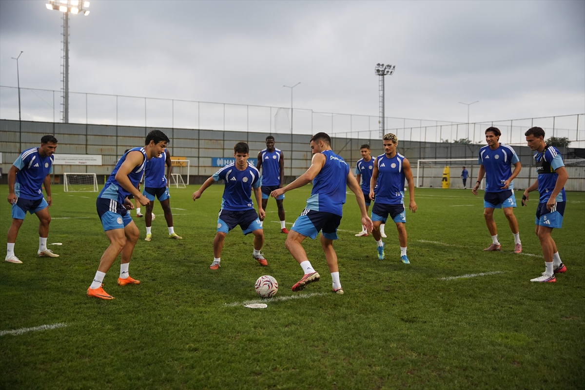 Çaykur Rizespor, Fenerbahçe maçının hazırlıklarına başladı