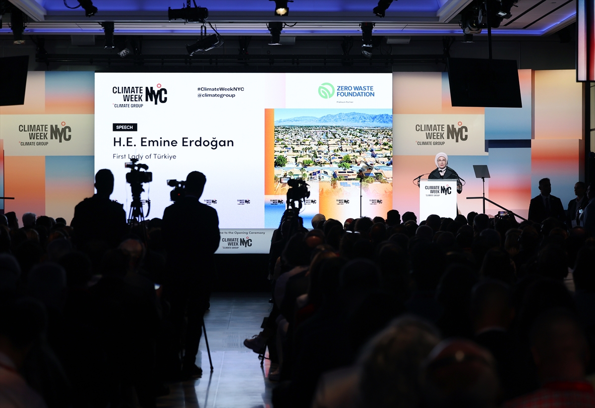 Emine Erdoğan: Sıfır Atık iklim krizinde çözümün aktörü
