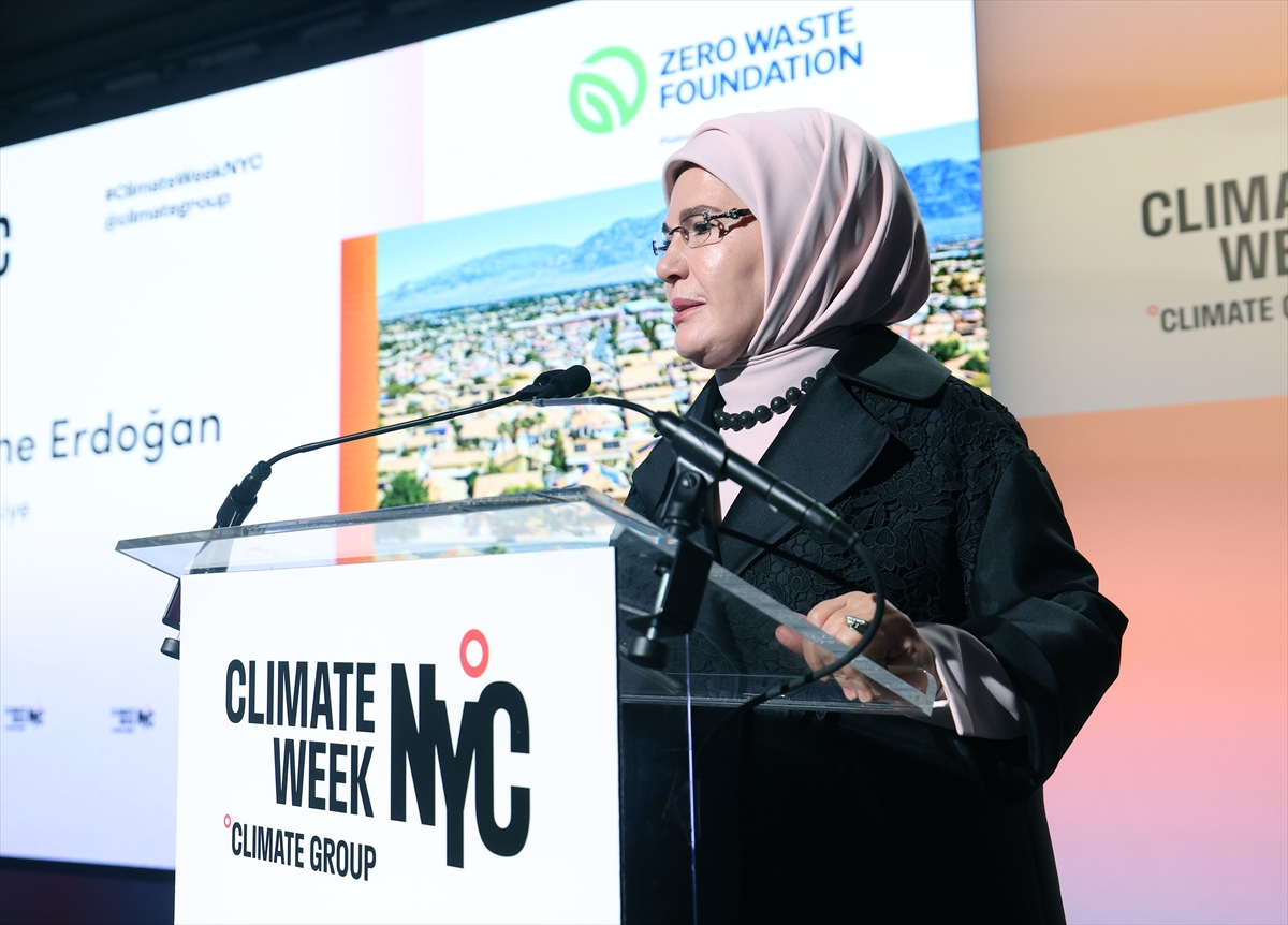 Emine Erdoğan: Sıfır Atık iklim krizinde çözümün aktörü