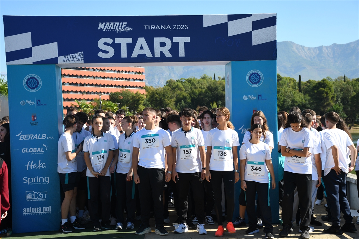 Maarif Vakfı Arnavutluk'ta yeni eğitim yılına maratonla başladı