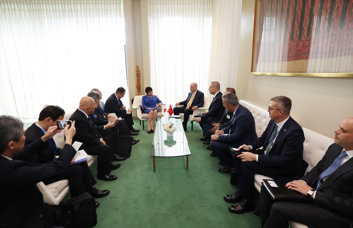 Cumhurbaşkanı Erdoğan, Japonya Başbakanı Takaiçi Sanae'yi kabul etti
