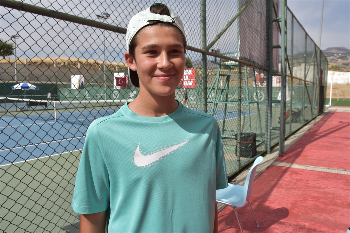 5. Uluslararası Cudi Cup Tenis Turnuvası'nda ikinci tur maçları yapıldı