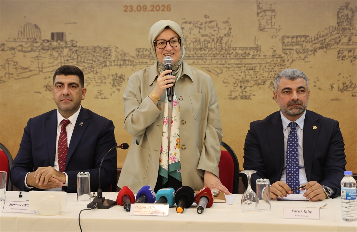 Belgin Uygur: Mardin'de kalkınma ve üretim vurgusu