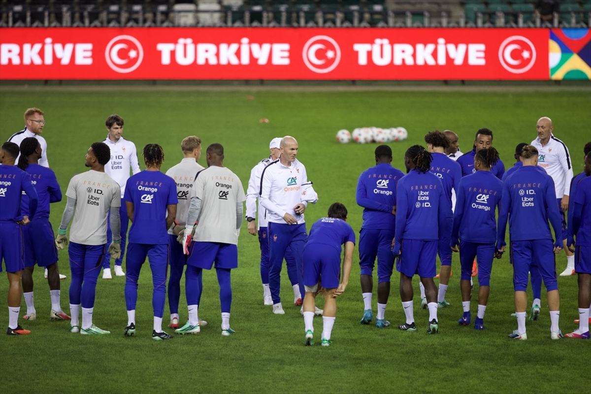 Fransa Milli Takımı: Türkiye maçı hazırlıkları bitti