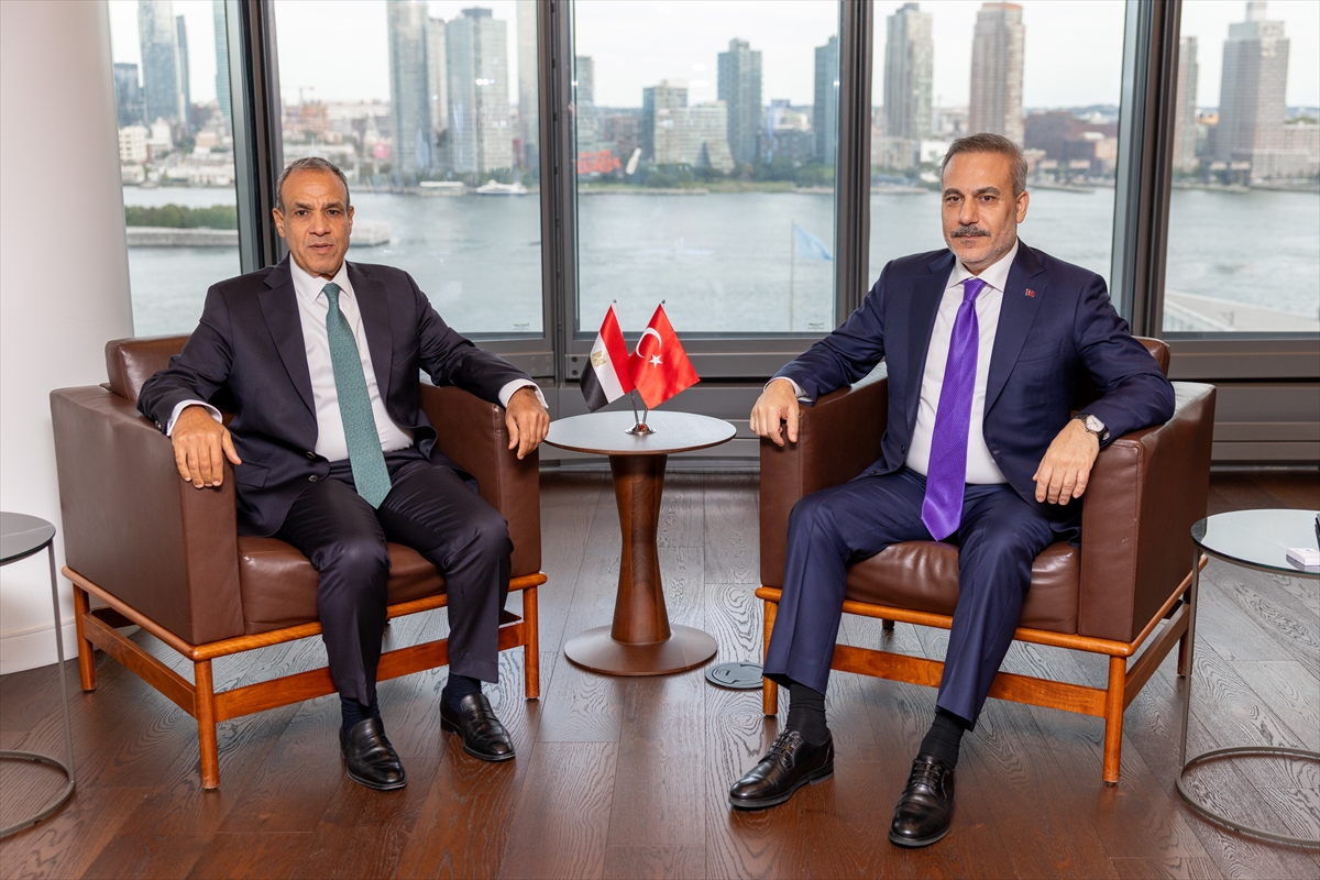 Dışişleri Bakanı Fidan, Mısırlı mevkidaşı Abdülati ile New York'ta görüştü