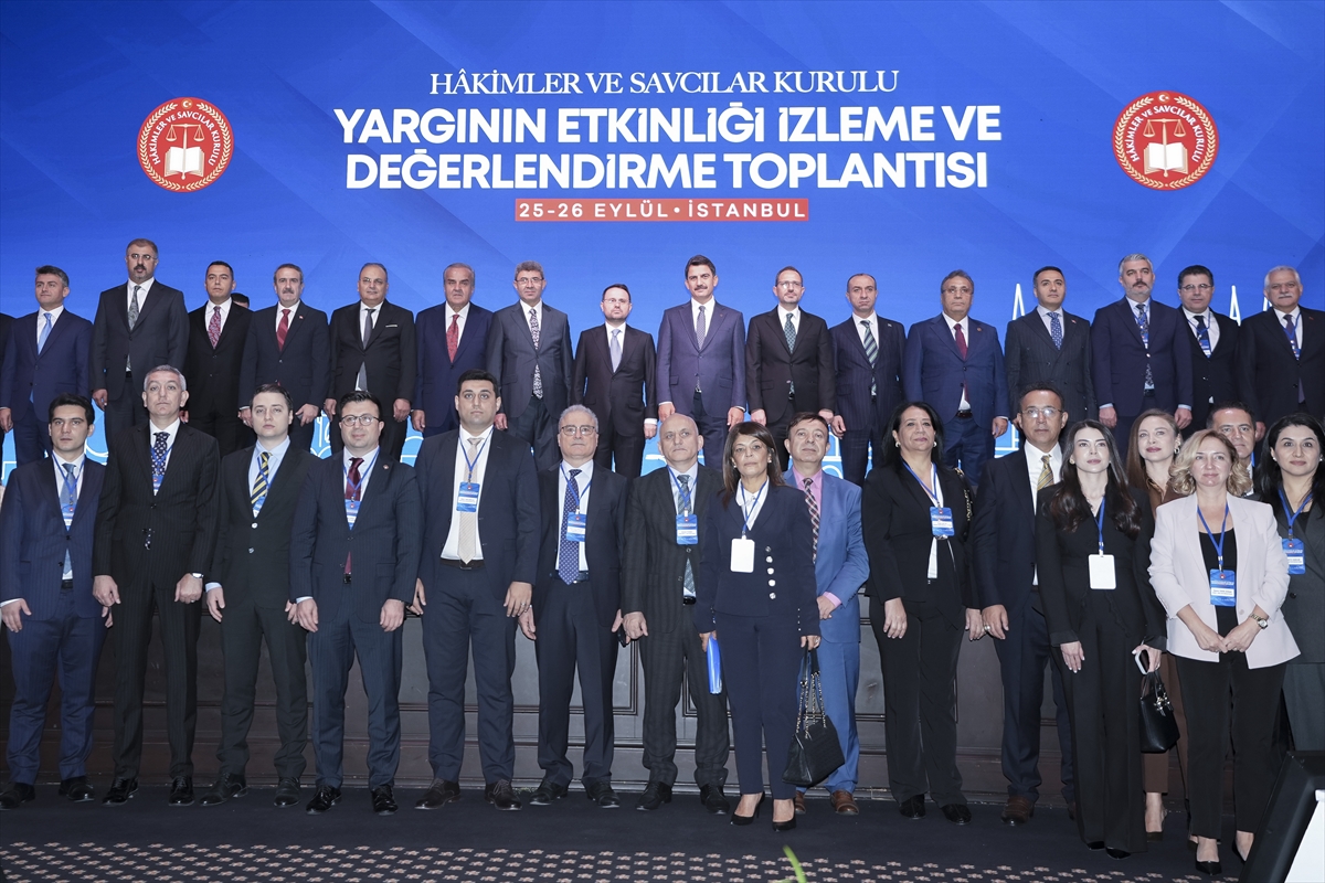 Bakan Gürlek, HSK'nin "Yargının Etkinliği İzleme ve Değerlendirme Toplantısı"nda konuştu:
