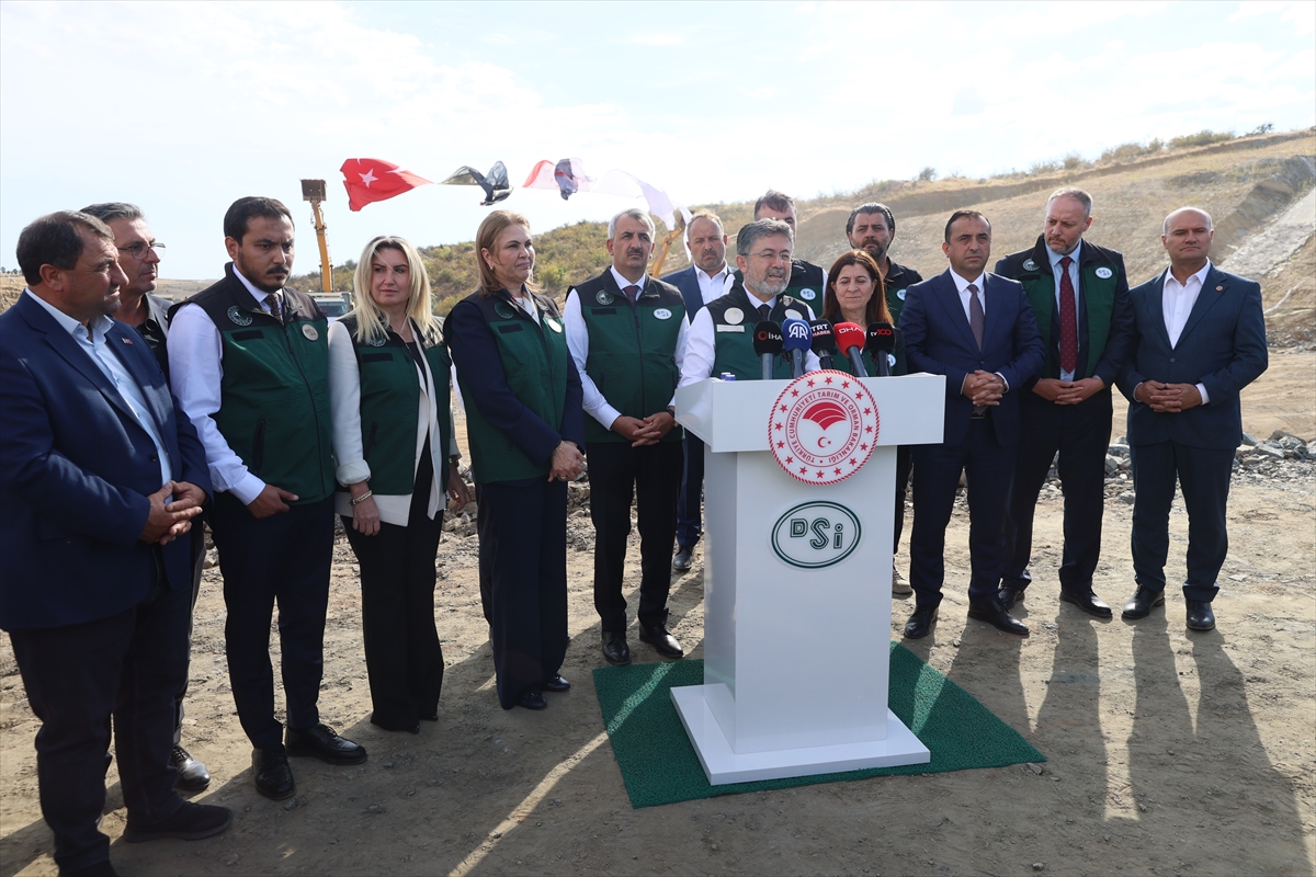 Bakan Yumaklı: Edirne Çömlekköy Barajı 2028'de bitecek