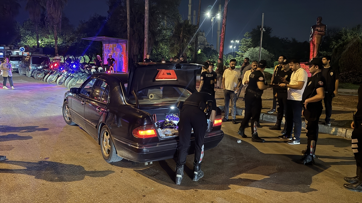 Adana'da 'Huzur ve Güven' Uygulaması: Çok Sayıda Gözaltı