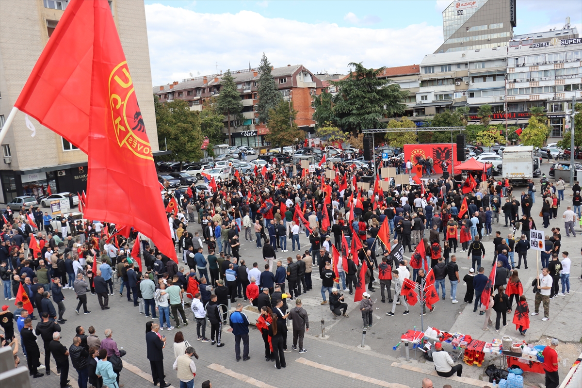 Hashim Thaçi davası: Üsküp'te UÇK kararına protesto