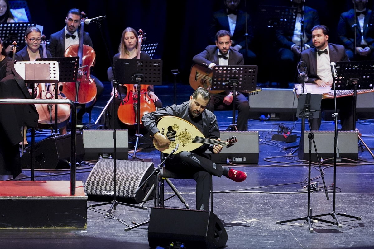 National Arab Orchestra: AKM'de Doğu-Batı müziği köprüsü