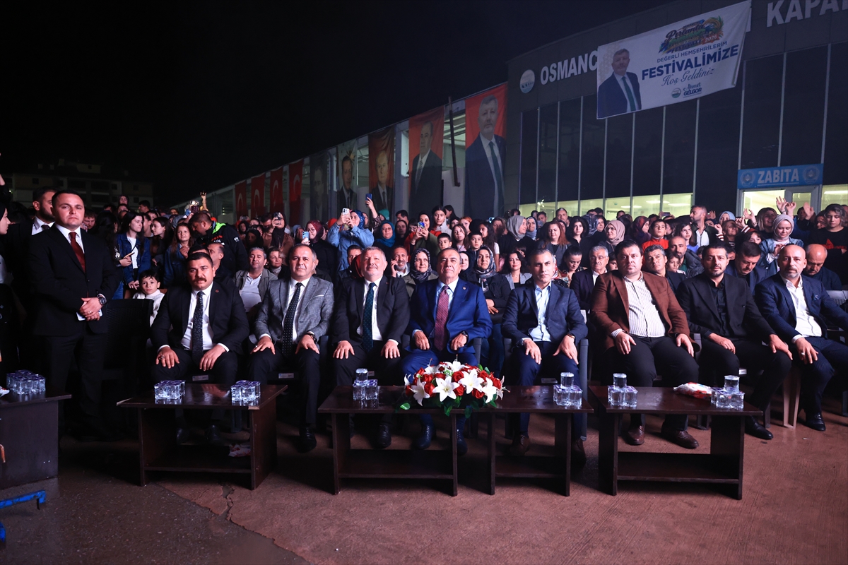 Osmancık'ta Pırlanta Pirinç Festivali'nde konser düzenlendi