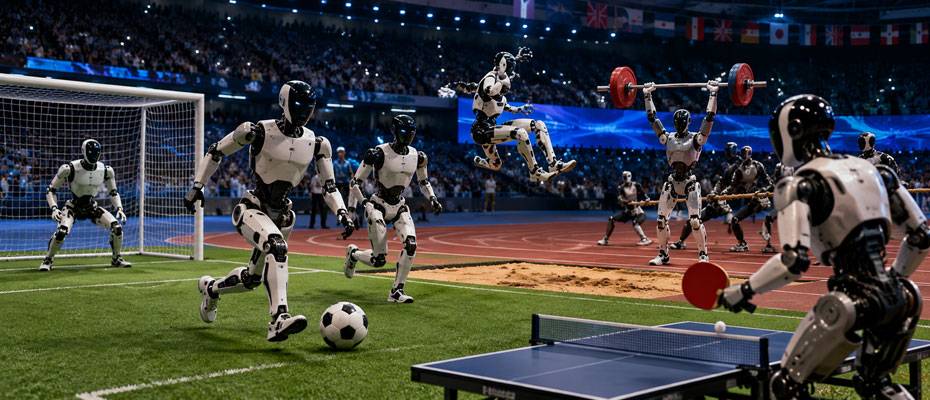 Pekin: İnsansı Robot Oyunları'nda 2 binden fazla robot yarışacak