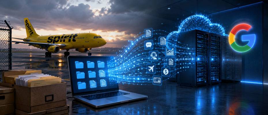 Google, Spirit Airlines Verilerini 10 Milyon Dolara Satın Aldı