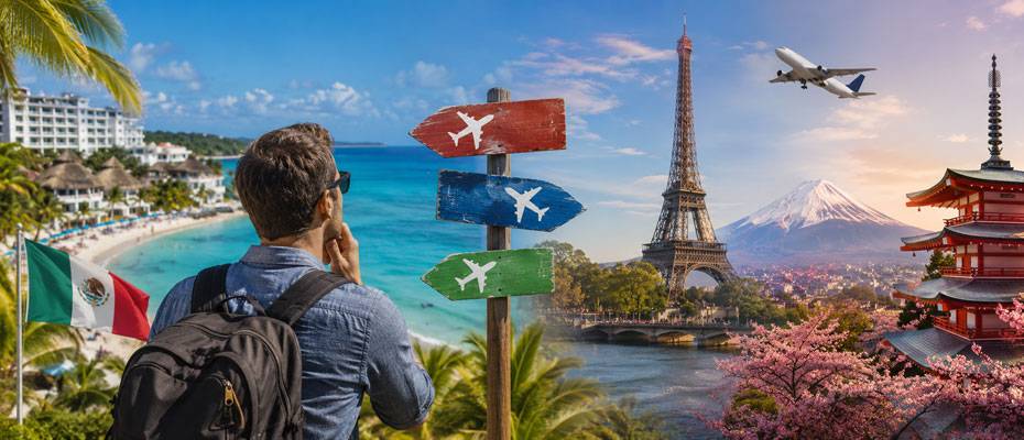 ABD'li turistlerin ilgisi Avrupa ve Asya'ya kayarken Meksika cazibesini yitiriyor