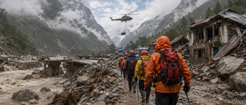 Nepal-Çin Sınırında Sel: Yaklaşık 900 Yabancı Turist Kayıp