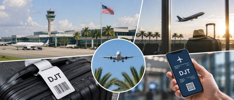 Palm Beach Havalimanı: Trump adı ve DJT kodu resmen yürürlükte