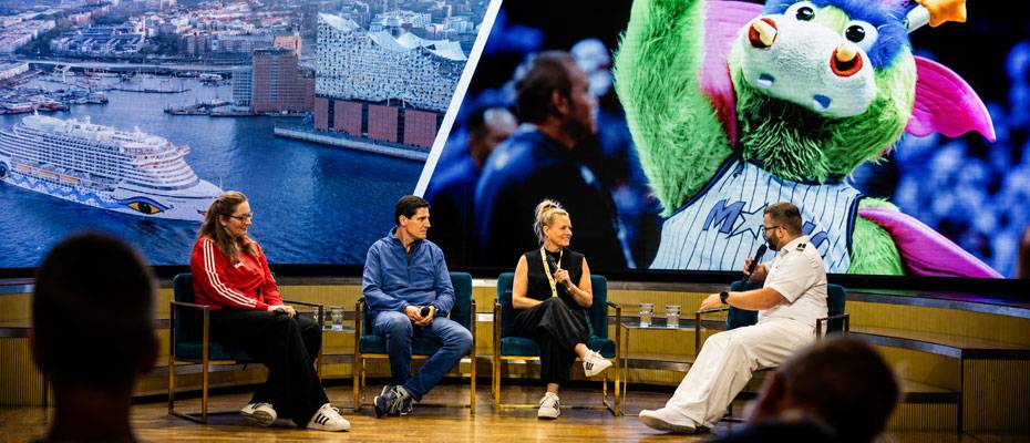 Basketball-Stars treffen sich auf AIDAperla