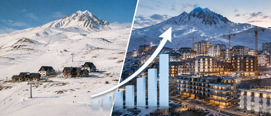 Erciyes'te Yatak Kapasitesi 15 Yılda Üç Katına Çıktı