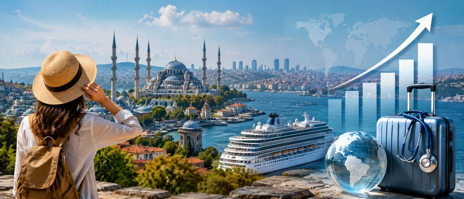 Türkiye uluslararası turist sayısında dünyada dördüncü sıraya yükseldi