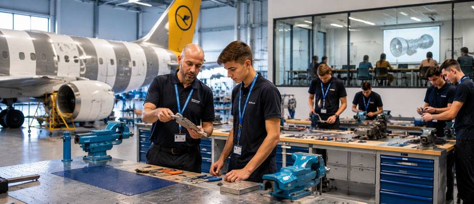 Condor Frankfurt yakınında yeni teknik eğitim merkezini açtı