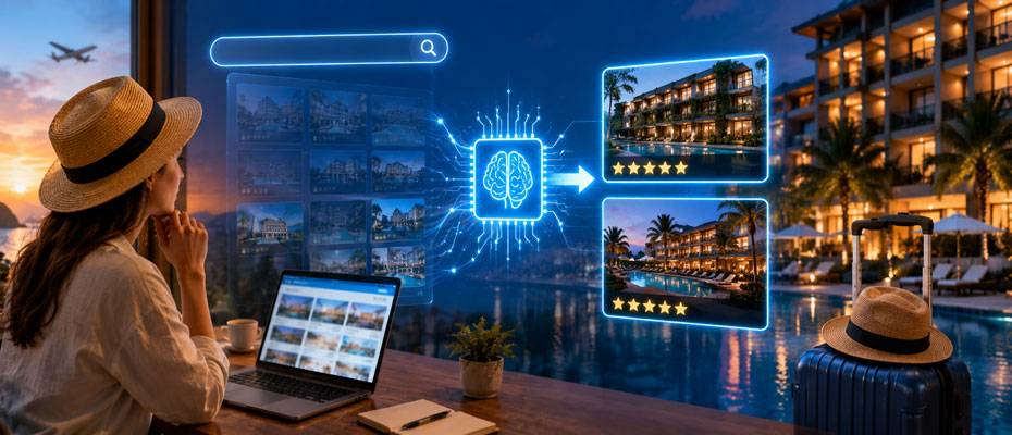 Google: Otel aramaktan seçime geçiyor