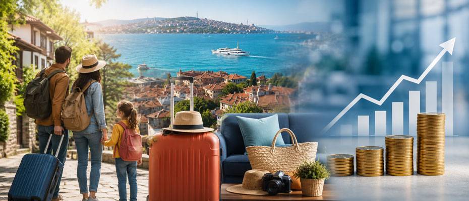 Yerli turistlerin ilk çeyrek harcamaları 102,3 milyar liraya ulaştı