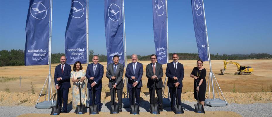 Lufthansa Technik Portekiz'de yeni tesisinin temelini attı