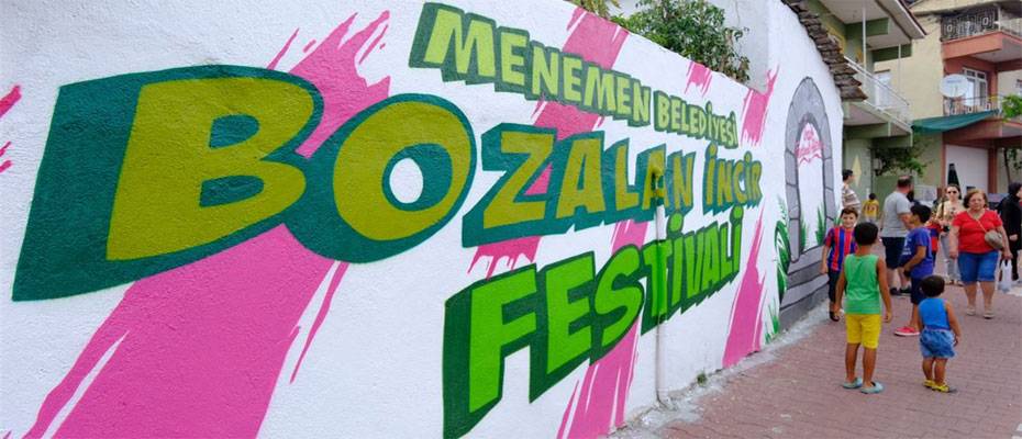 Menemen'de 6. Bozalan İncir Festivali 23 Ağustos'ta