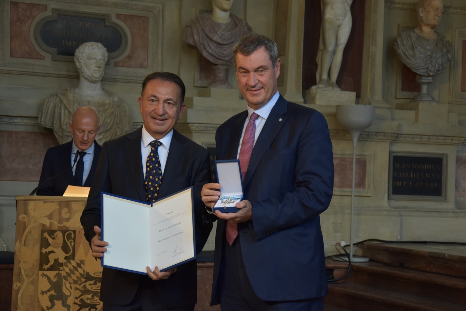 Dr. İsmail Baloğlu mit höchster bayerischer Auszeichnung geehrt
