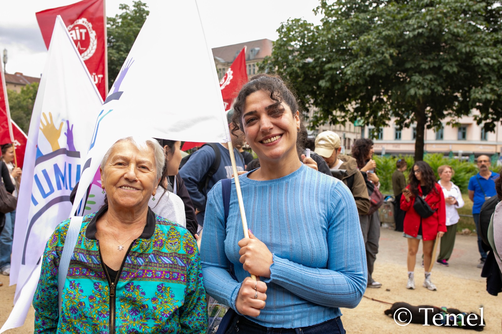 Massive Support for Deniz Göktaş in Berlin: Hundreds Gather at Oranienplatz
