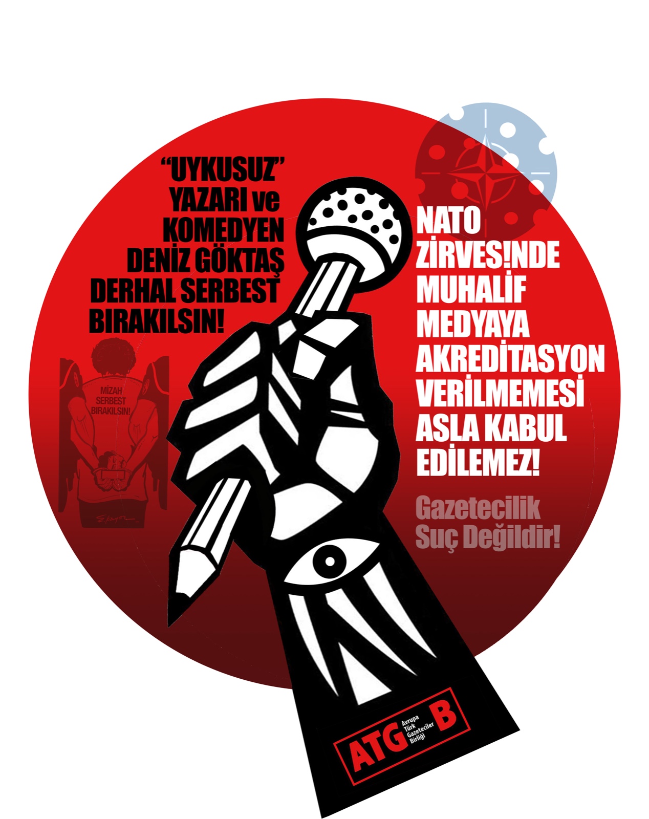 ATGB Reacts to Accreditation and Detention Ahead of NATO Summit: "Freedom of the Press Cannot Be Hindered"
