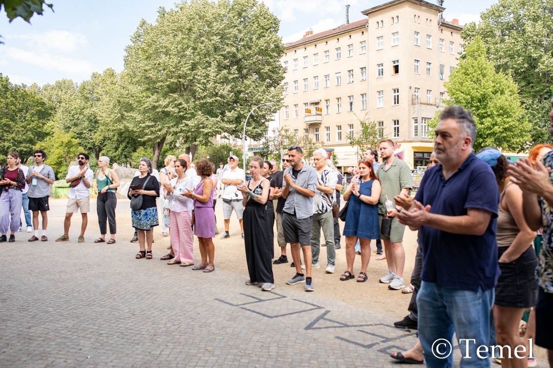 Support Rally for Deniz Göktaş in Berlin